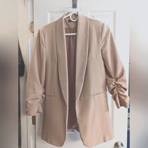 Blush Boohoo Blazer